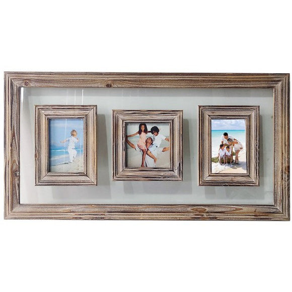 3 Opening Photo Frame w Glass Background 75cm