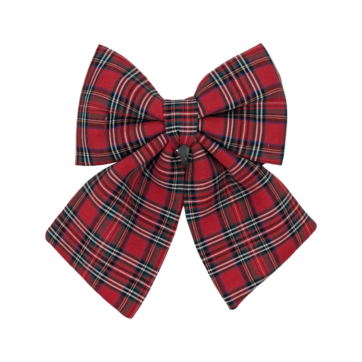 Bulk 24 Xmas Tartan Bow 30x34cm