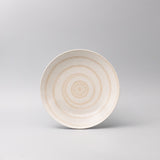 Kitchen & Bathroom DIY: Bowl Open Shallow 23cm Ivory Spiral Glaze