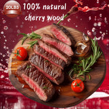 BBQs & Accessories: ASMOKE 100% Natural Cherry Wood BBQ Smoker Pellets (9kg / 20lbs)
