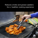 BBQs & Accessories: ASMOKE Premium Copper & Black BBQ Grill Mats (2-Pack) - Non-Stick PTFE Coating, Cooking Mats| Reusable and Easy to Clean