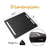 BBQs & Accessories: ASMOKE Pre-Seasoned Matte Enamel Cast Iron Reversible Grill/Griddle