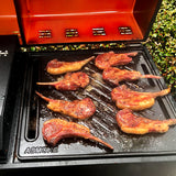 BBQs & Accessories: ASMOKE Pre-Seasoned Matte Enamel Cast Iron Reversible Grill/Griddle