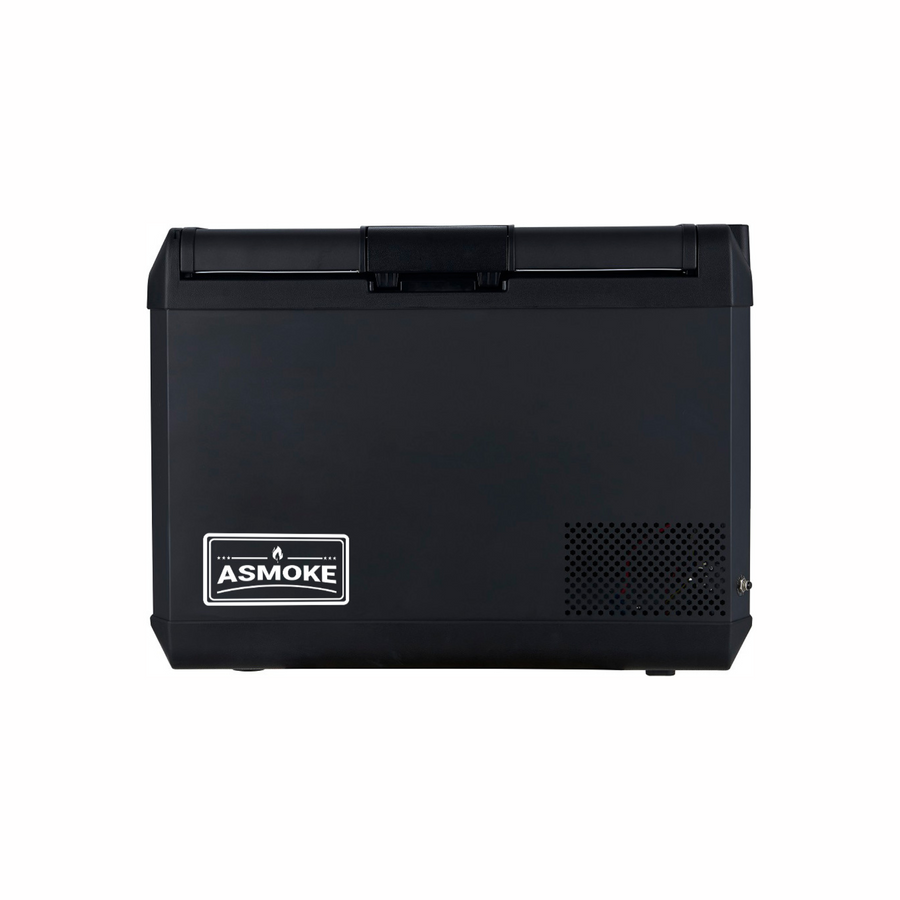 Camping Appliances: ASMOKE Premium Mini Fridge | 37L Compact Refrigerator with Roll-Bond Evaporator & Internal Light