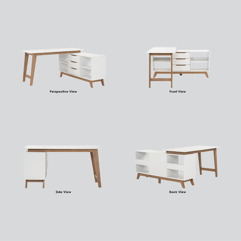 Desks: Mando Study Desk Working Station