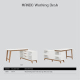 Desks: Mando Study Desk Working Station