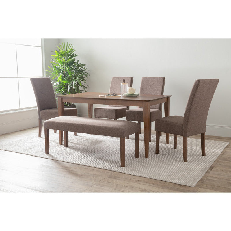 Dining Tables: Allergo Dining Table 150cm Timber Dining Table - Cocoa