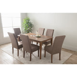 Dining Tables: Allergo Dining Table 150cm Timber Dining Table - Cocoa