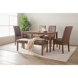 Dining Tables: Allergo Dining Table 150cm Timber Dining Table - Cocoa