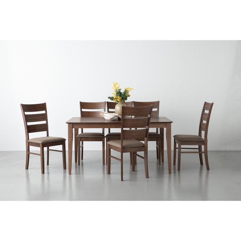 Dining Tables: Allergo Dining Table 150cm Timber Dining Table - Cocoa