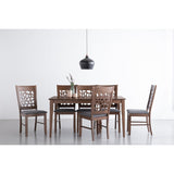 Dining Tables: Allergo Dining Table 150cm Timber Dining Table - Cocoa