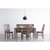Dining Tables: Allergo Dining Table 150cm Timber Dining Table - Cocoa