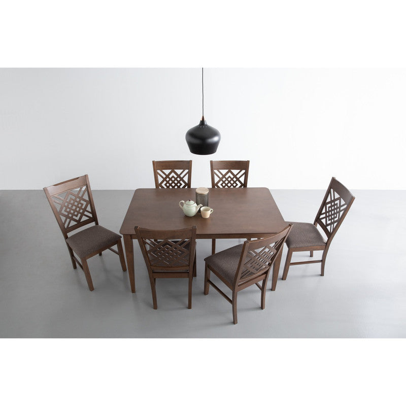 Dining Tables: Allergo Dining Table 150cm Timber Dining Table - Cocoa