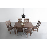 Dining Tables: Allergo Dining Table 150cm Timber Dining Table - Cocoa
