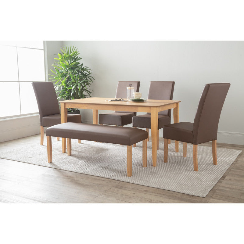 Dining Tables: Allergo Dining Table 150cm Timber Dining Table - Natural