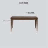Dining Tables: Allergo Dining Table 150cm Timber Dining Table - Natural