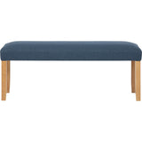 Kitchen & Dining Chairs: Mesi bench Ottoman - Natural