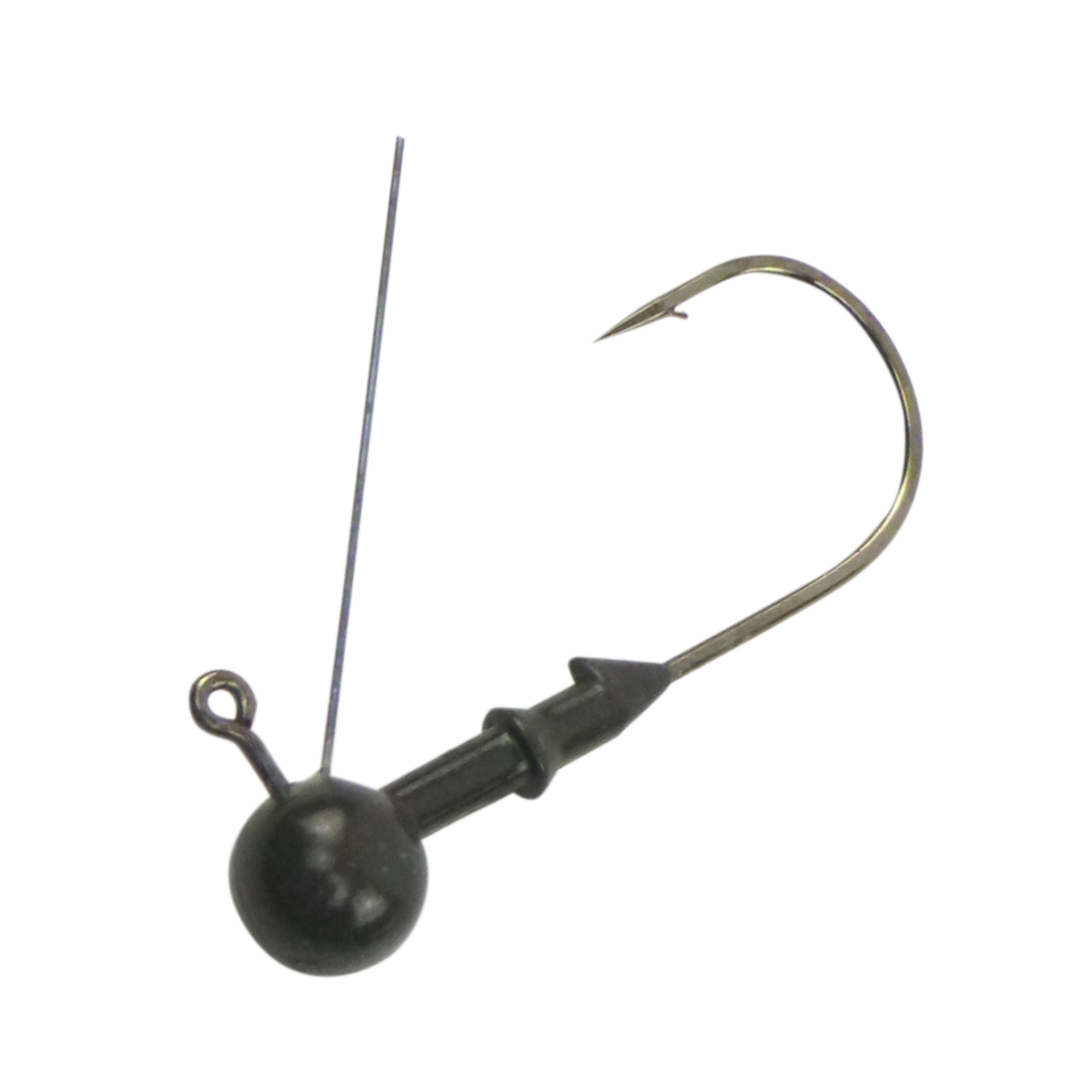 Fishing Tackle: Vike 1/16 oz Weedless Round Jig Head with a Size 1/0 Hook Tungsten, 4 pack