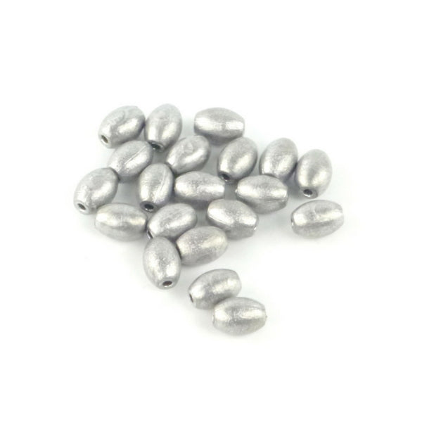 Fishing Tackle: Swimerz 1/8 oz Lead Egg Sinker, 20 Pack
