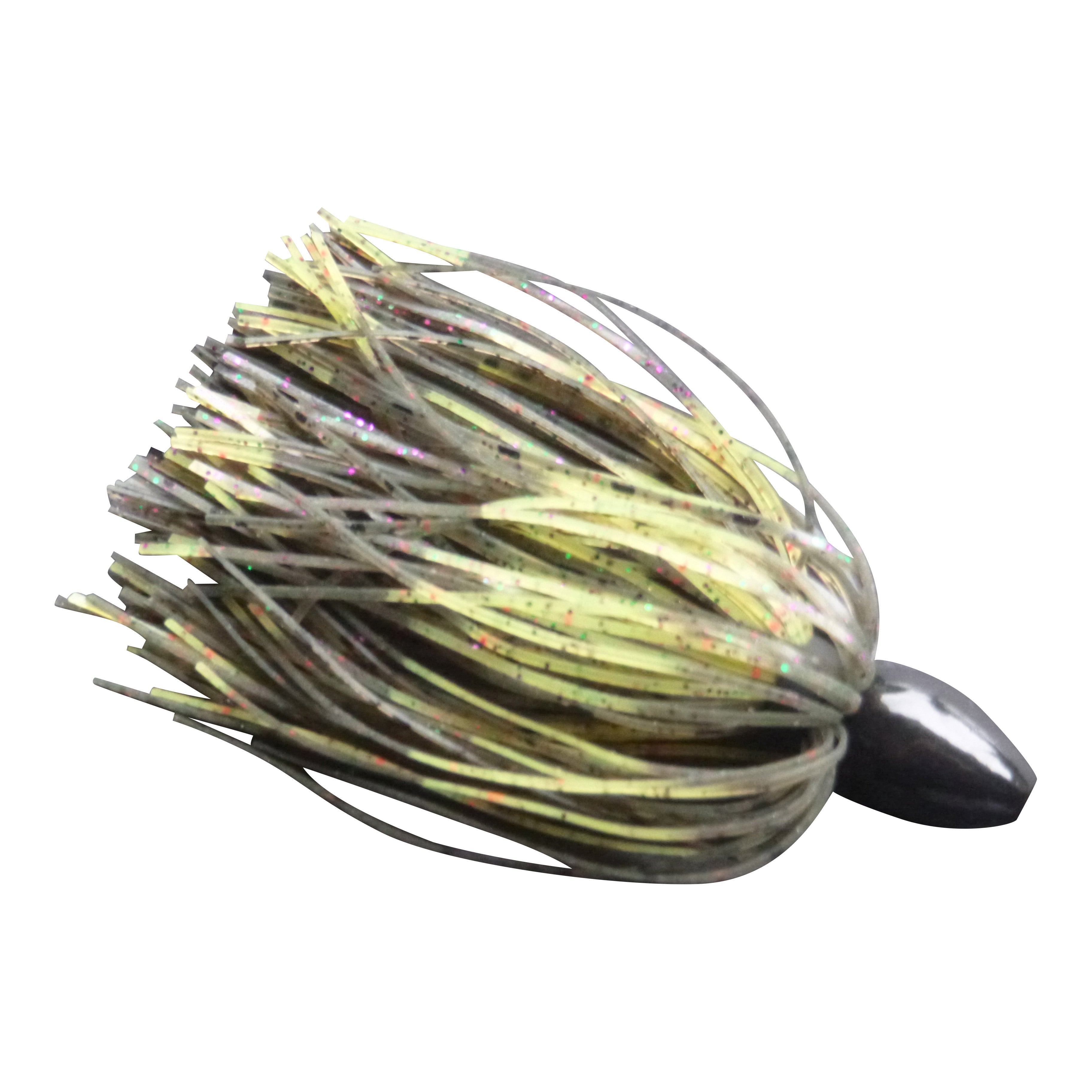 Fishing Tackle: Vike 1/2 oz Skirted Microjig in Candy Craw