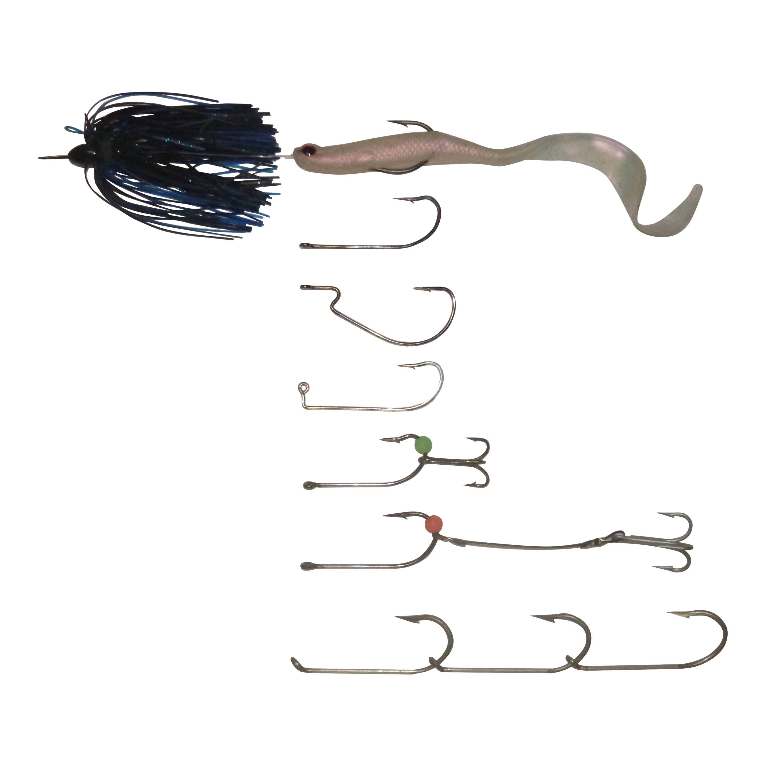 Fishing Tackle: Vike 1/2 oz Skirted Microjig in Candy Craw