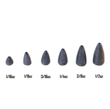 Fishing Tackle: Swimerz 1/16 oz Lead Bullet Sinker - Qty 30 Pack