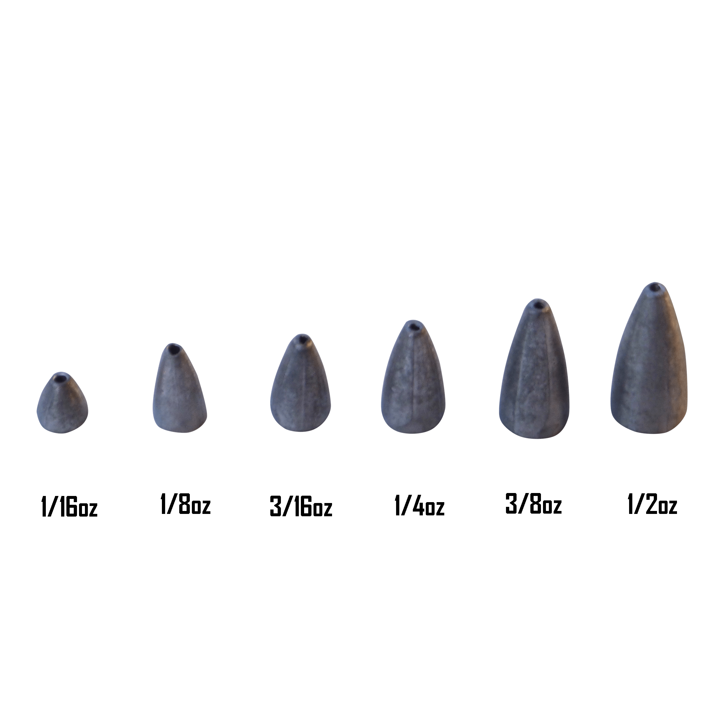 Fishing Tackle: Swimerz 1/4 oz Lead Bullet Sinker - Qty 15 Pack