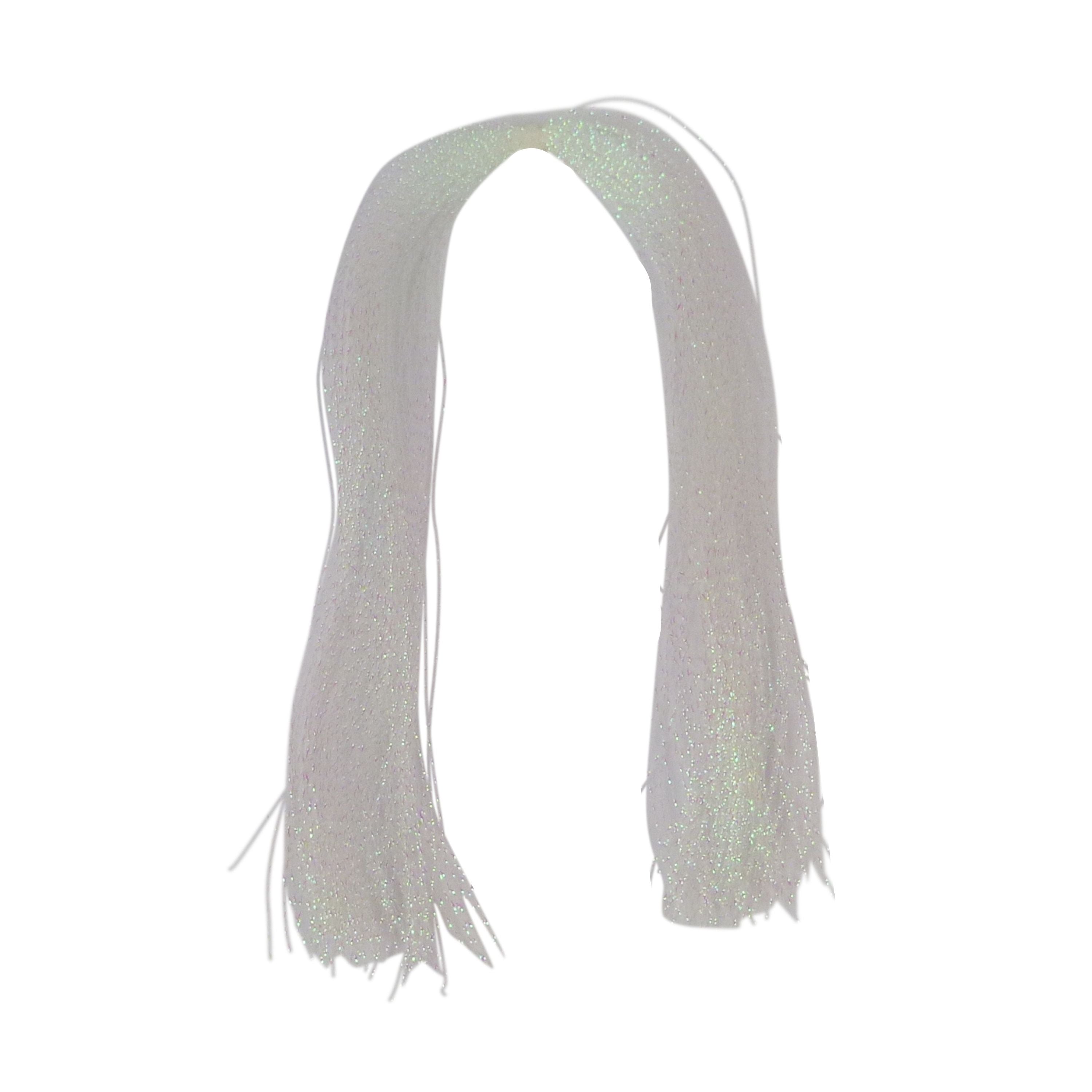 Fishing Tackle: Artizan Krystal Flash Strands, Pearl, 3 pack