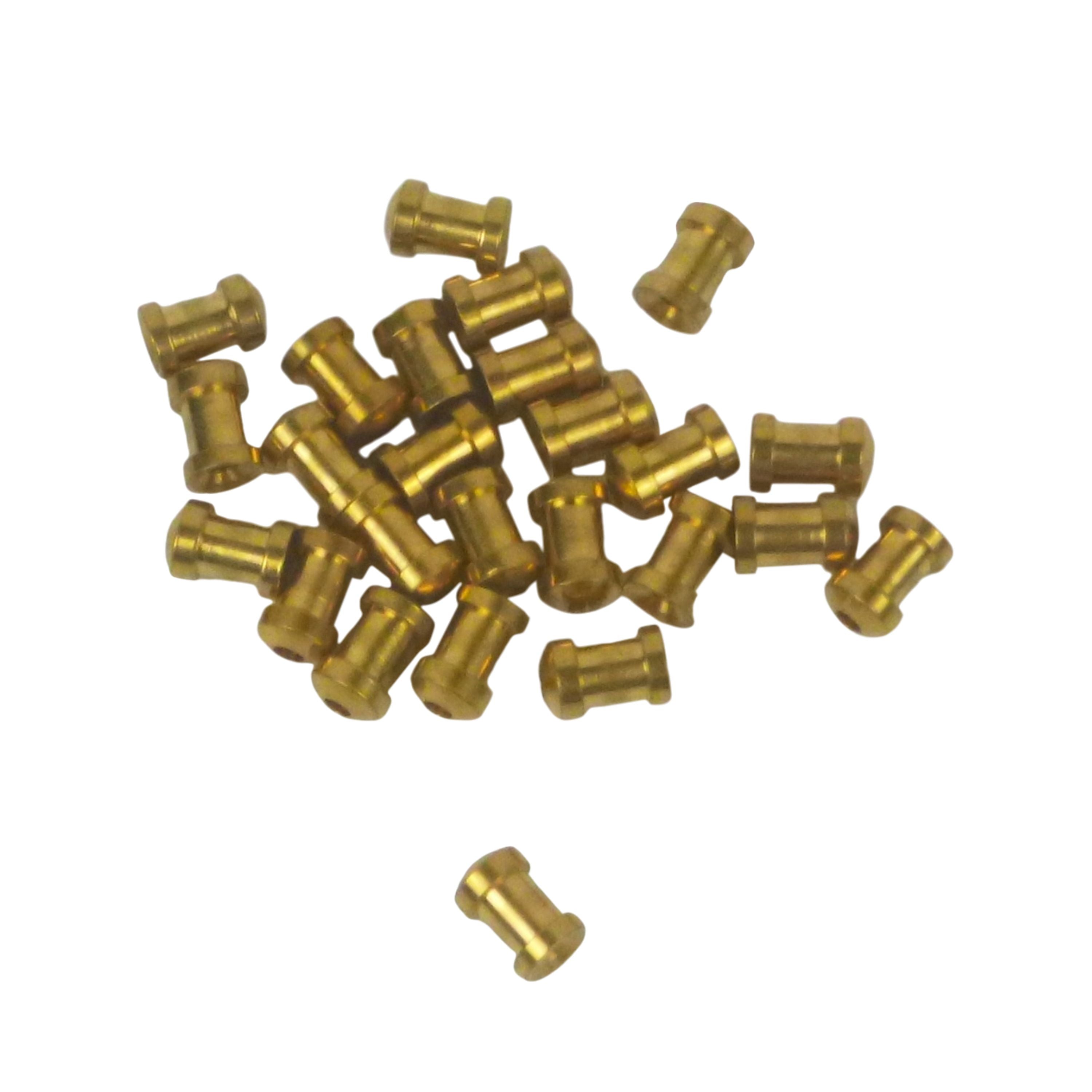 Fishing Tackle: Artizan Brass Skirt Body, Pack of 25