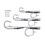 Fishing Tackle: Swimerz Jigging & Trolling Hooks, 180 Double, 6/0, Qty 3