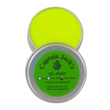 Fishing Tackle: Captain Jack's Gel Scent - Fluoro Yellow, 15 gm Tin