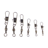 Fishing Tackle: Swimerz Barrel Swivel w Interlock Snap, Size 3, 15 pack