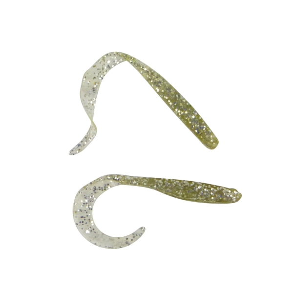 Fishing Tackle: Swimerz 75 mm VTail Soft Plastic Lure, Herring, 8 pack