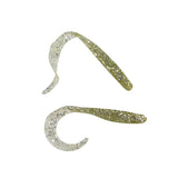 Fishing Tackle: Swimerz 75 mm VTail Soft Plastic Lure, Herring, 8 pack