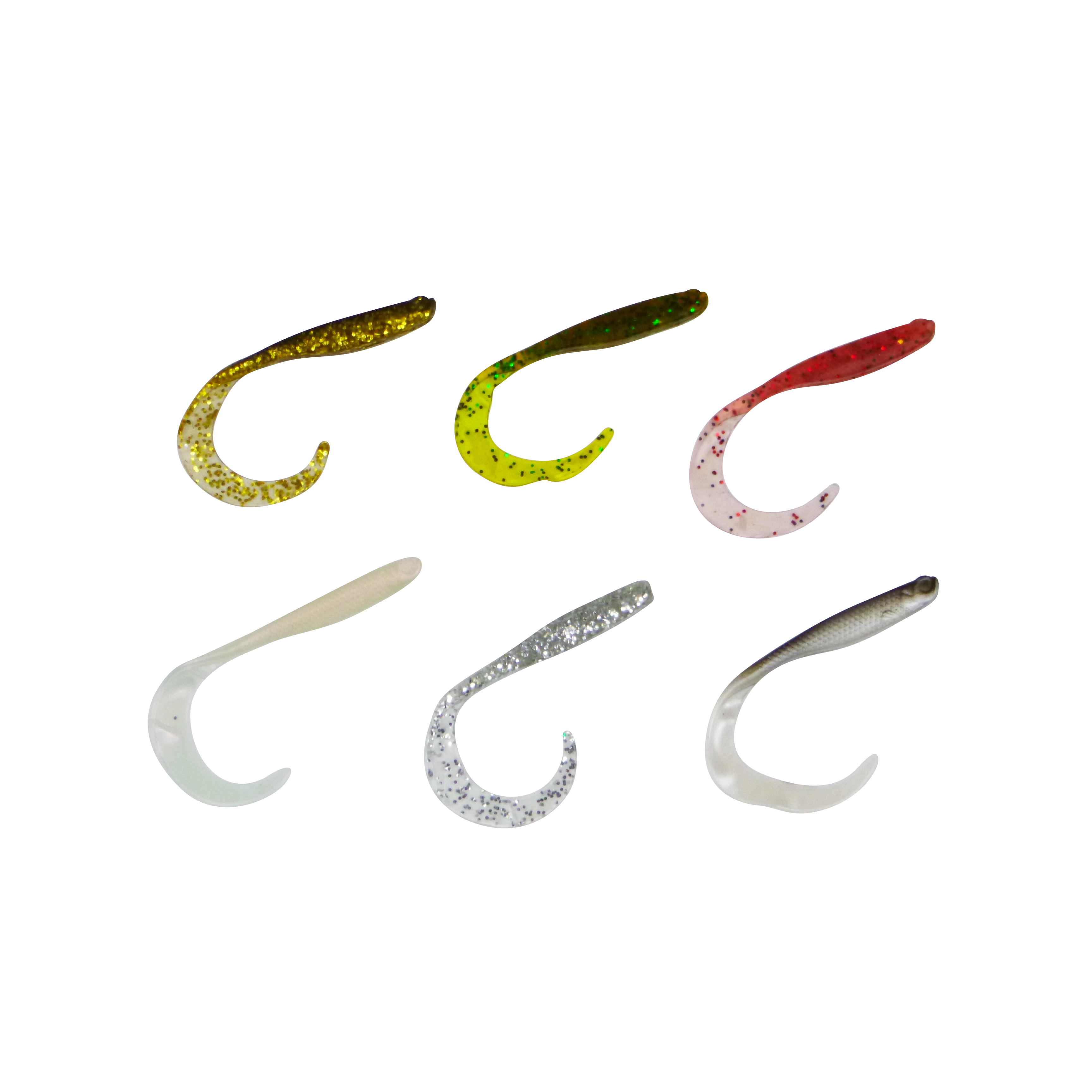 Fishing Tackle: Swimerz 75 mm VTail Soft Plastic Lure, Calamari, 8 pack