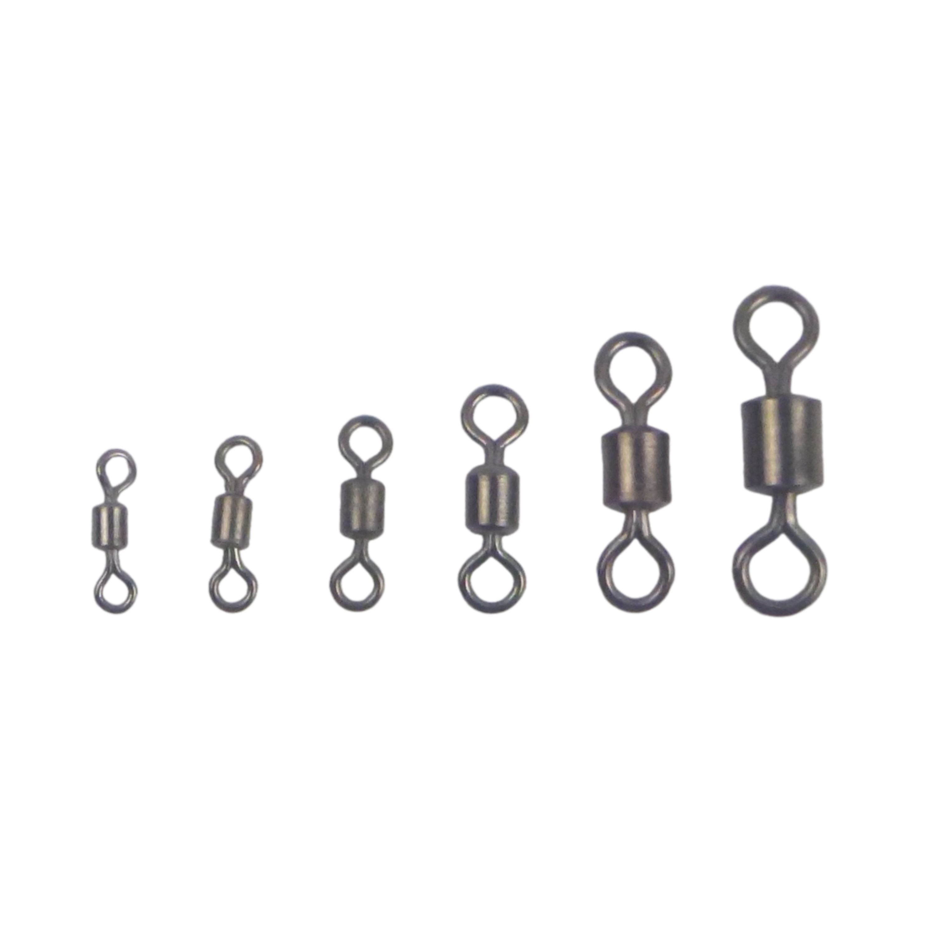 Fishing Tackle: Swimerz Rolling Swivels, Size 6, 40 pack