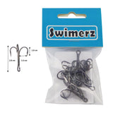 Fishing Tackle: Swimerz Striker Trebles Size 2, 12 pack