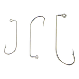 Fishing Tackle: Swimerz 1/0 Offset Shank Jig Hook 25 Pack