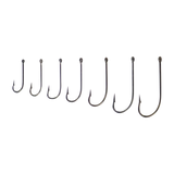 Fishing Tackle: Swimerz 0/2 Long Shank Worm Hook 25 Pack