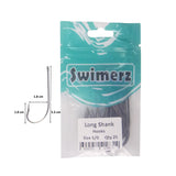 Fishing Tackle: Swimerz 5/0 Long Shank Worm Hook 25 Pack
