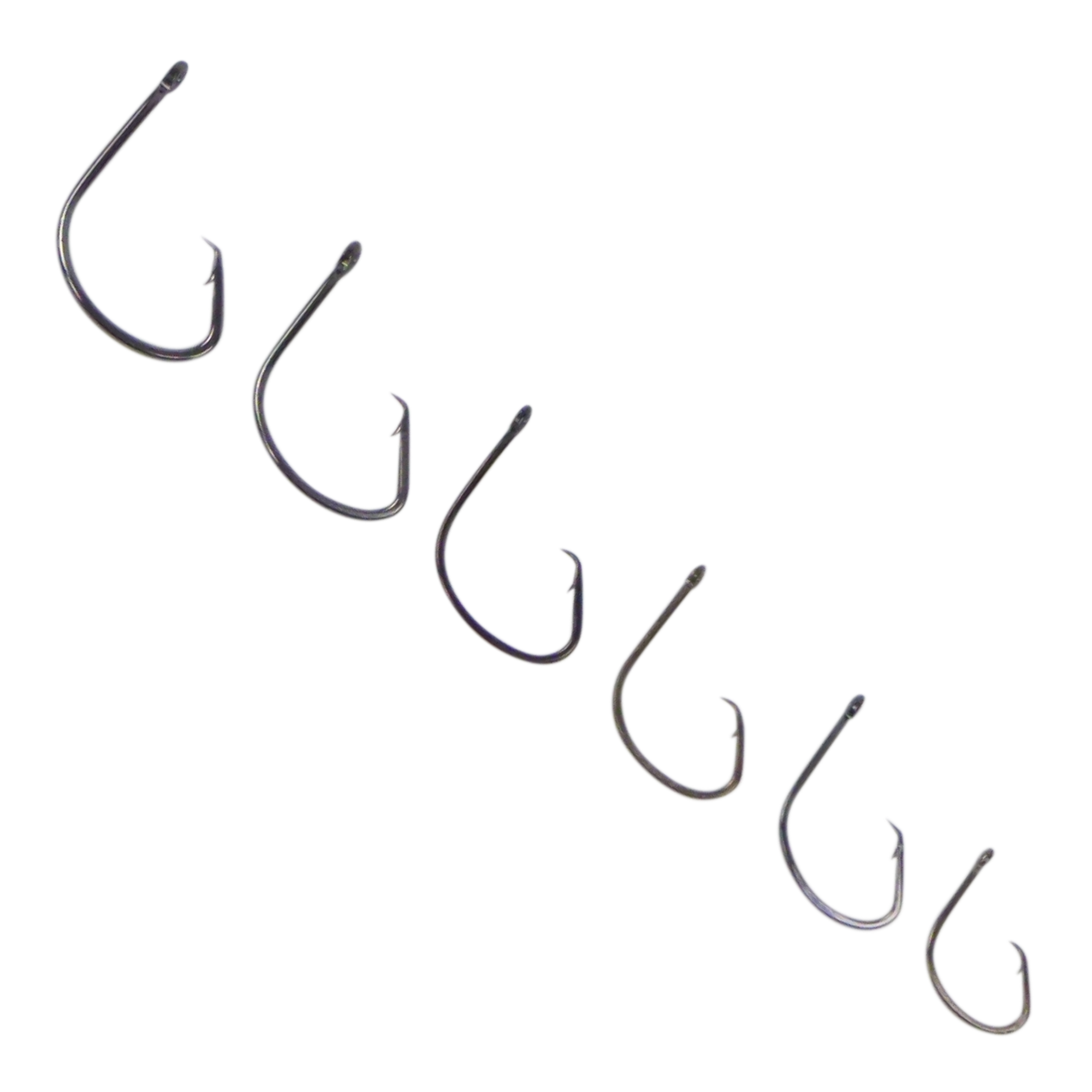 Fishing Tackle: Swimerz 0/1 Offset Circle Hook 25 Pack