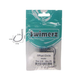 Fishing Tackle: Swimerz 1/0 Offset Circle Hook 25 Pack