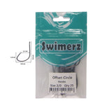 Fishing Tackle: Swimerz 2/0 Offset Circle Hook 25 Pack