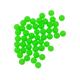 Fishing Tackle: Swimerz Beads, 6mm, Lumo Green, 50 pack