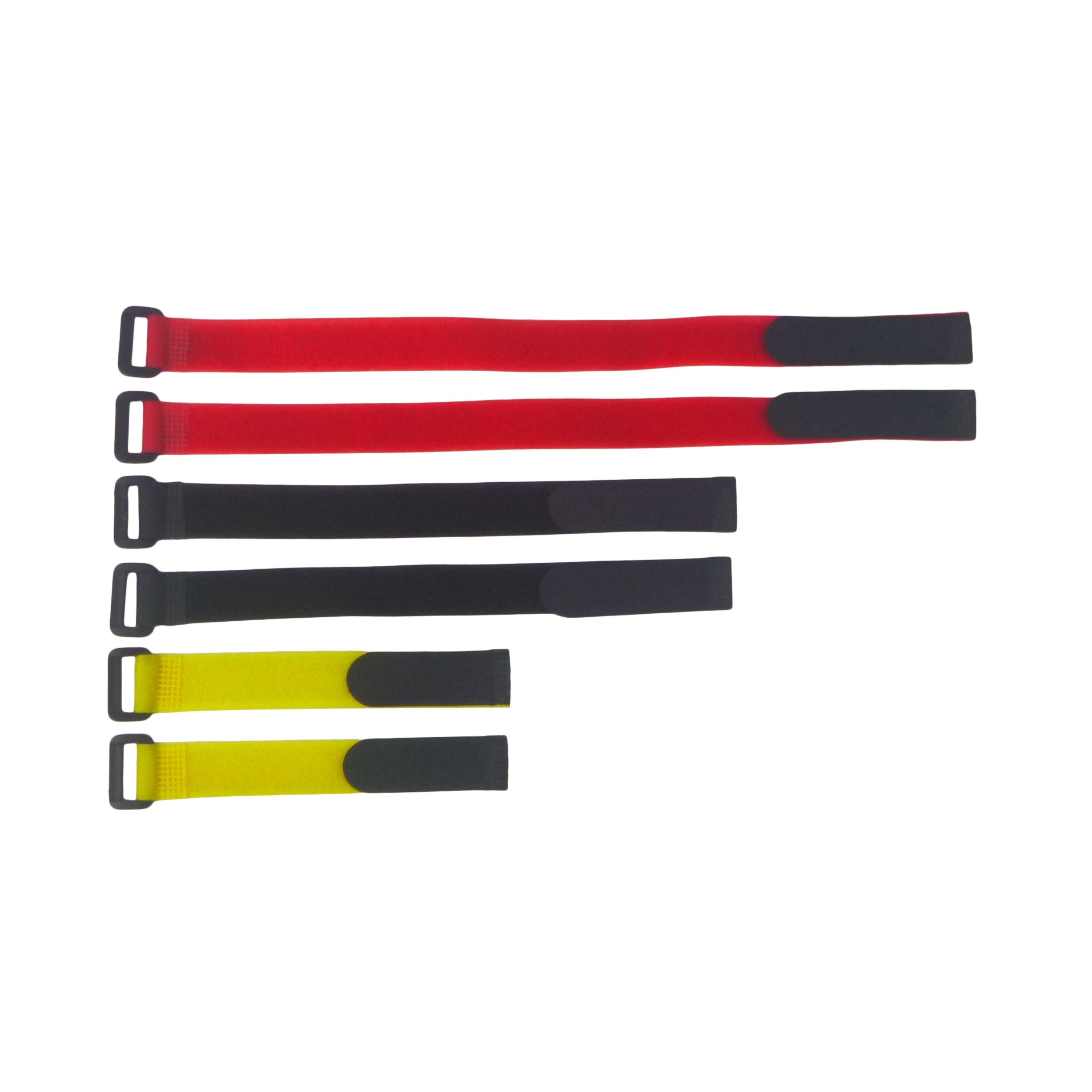 Fishing Tackle: Rig Ezy Rod and Gear Straps, 200mm/300mm/400mL, Qty 6