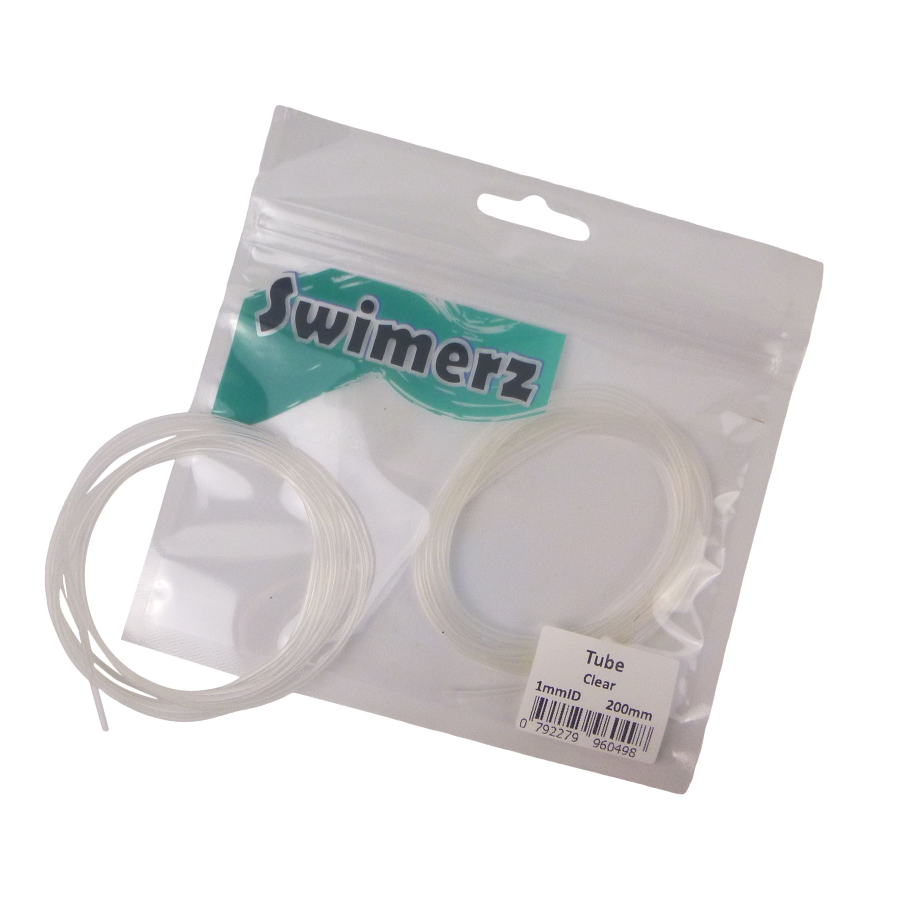 Fishing Tackle: Swimerz Tubes, Clear, 1mmID 2mmOD 200cm
