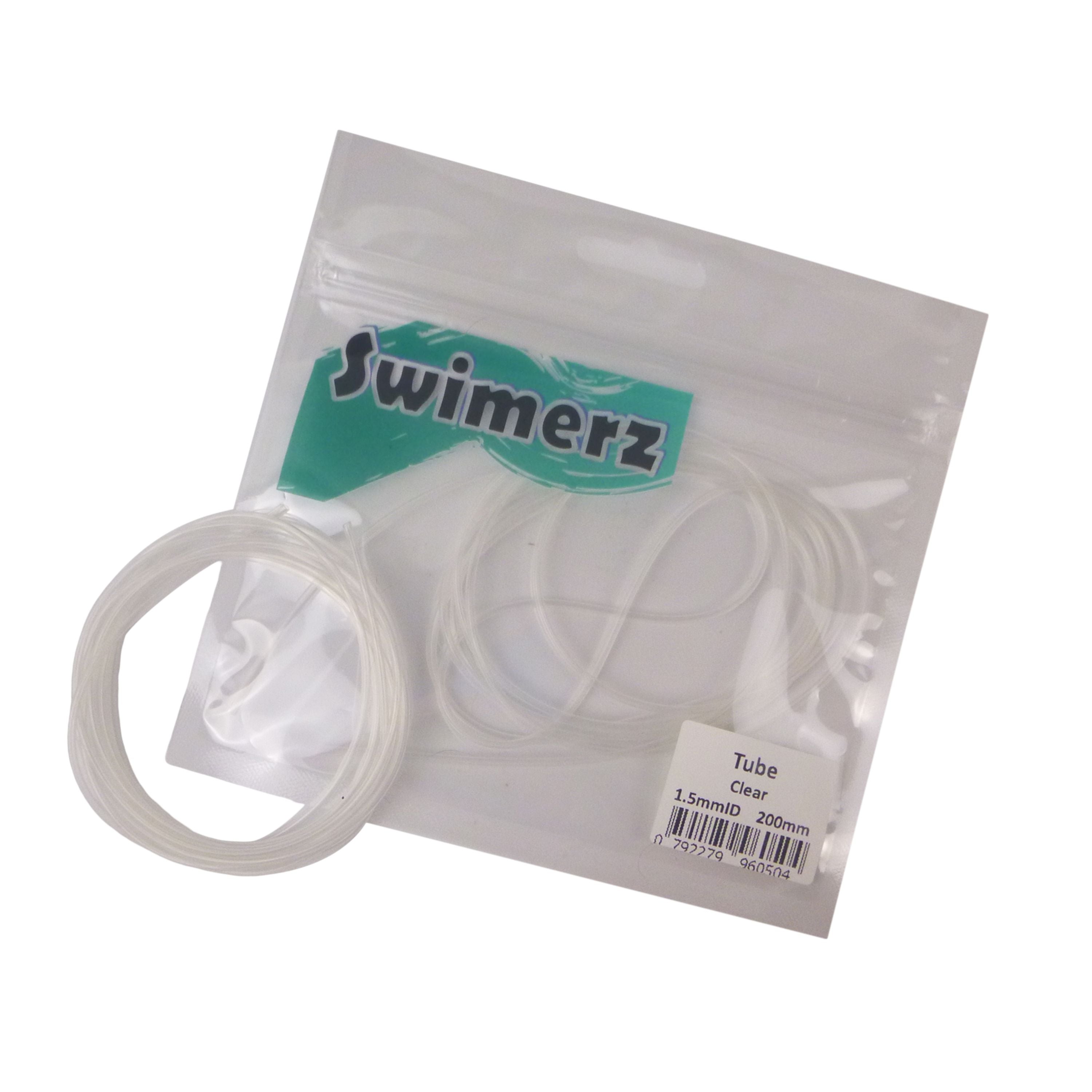 Fishing Tackle: Swimerz Tubes, Clear, 1.5mmID 2mmOD 200cm