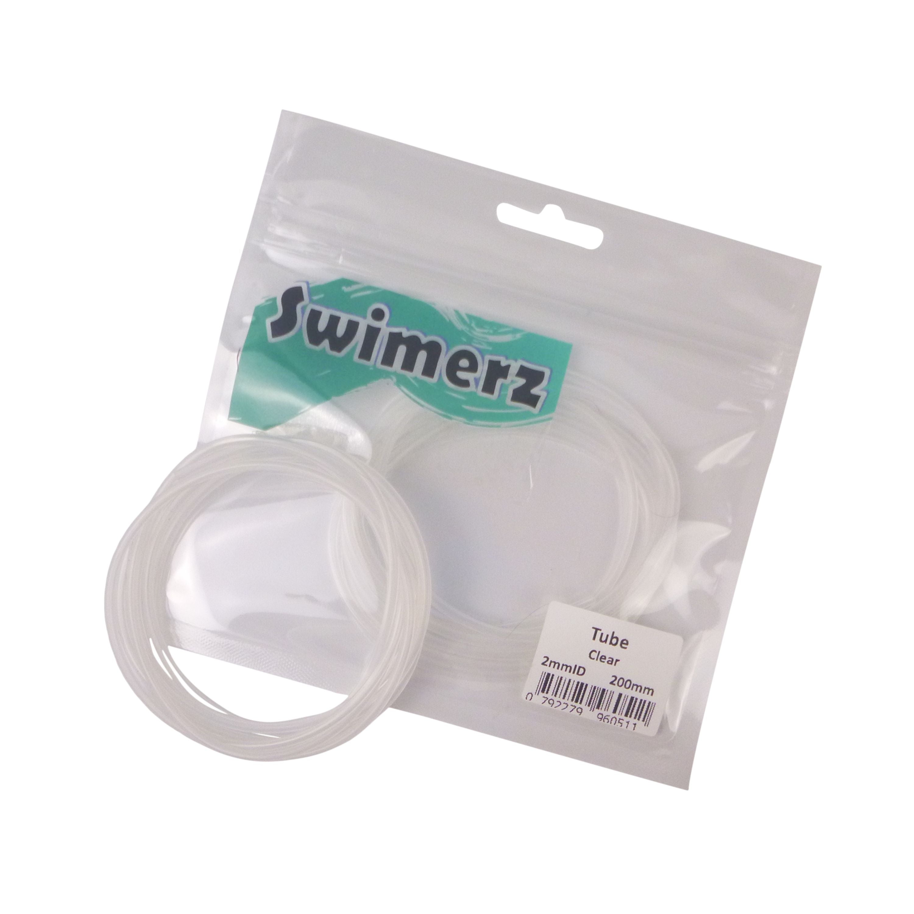 Fishing Tackle: Swimerz Tubes, Clear, 2mmID 3mmOD 200cm