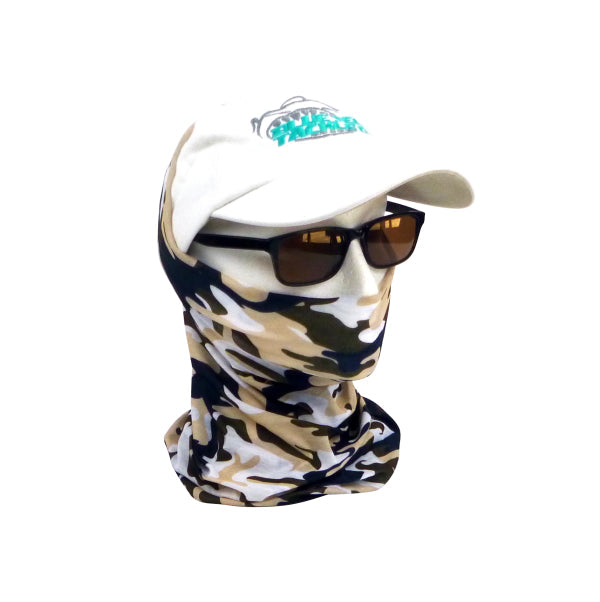 Fishing Tackle: BSTC Head Socks, Camo Sand