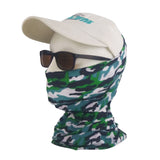 Fishing Tackle: BSTC Head Socks, Camo Green